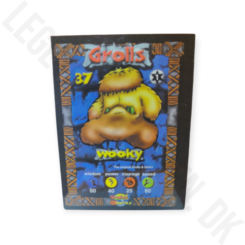 37. wooky med hvid tekst