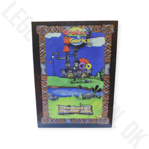 stronghold of the mad groll med gul tekst